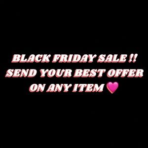 BLACK FRIDAY SALE